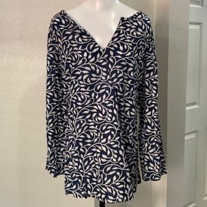 NWT Gracie Park Cotton Long Sleeve Top Size 4X